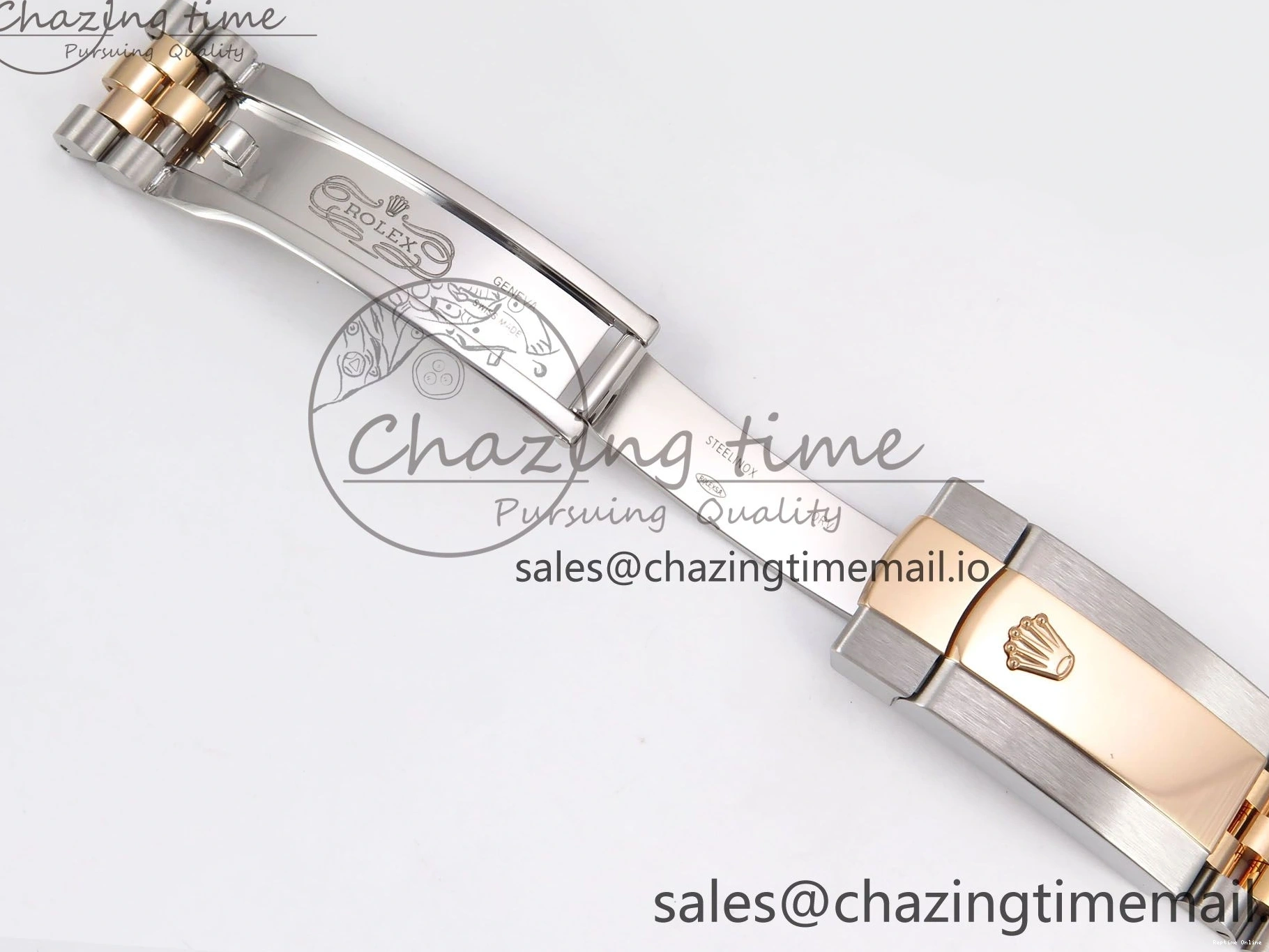 0122 DateJust 41 126331 ARF 1:1 Best Edition 904L Steel Gray Dial Green Roman Marker on SS RG Jubilee Bracelet SH3235（Gain Weight） FastDry 1103